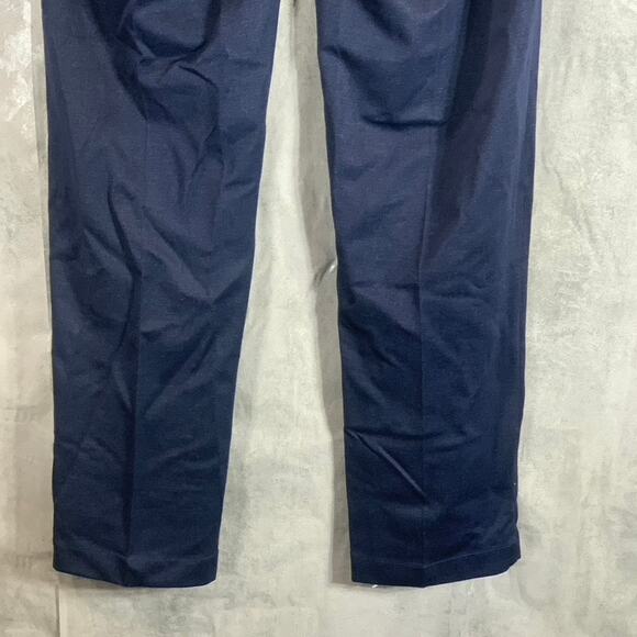 CALVIN KLEIN Men's Navy Slim-Fit Knit Suit Separate Dress Pants SZ 34X34 - Picture 9 of 13